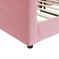 vidaXL Tagesbett Rosa 80x200 cm Samt vidaXL Tagesbett Rosa 80x200 cm Samt