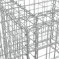 vidaXL Gabionenkorb Silbern 70x70x65 cm Verzinktes Eisen vidaXL Gabionenkorb Silbern 70x70x65 cm Verzinktes Eisen