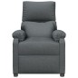 vidaXL Massagesessel mit Aufstehhilfe Dunkelgrau Stoff vidaXL Massagesessel mit Aufstehhilfe Dunkelgrau Stoff