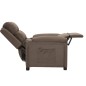 vidaXL Relaxsessel Taupe Stoff vidaXL Relaxsessel Taupe Stoff