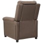 vidaXL Relaxsessel Taupe Stoff vidaXL Relaxsessel Taupe Stoff