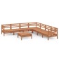 vidaXL 8-tlg. Garten-Lounge-Set Massivholz Kiefer Honigbraun vidaXL 8-tlg. Garten-Lounge-Set Massivholz Kiefer Honigbraun