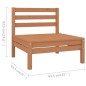vidaXL 8-tlg. Garten-Lounge-Set Massivholz Kiefer Honigbraun vidaXL 8-tlg. Garten-Lounge-Set Massivholz Kiefer Honigbraun
