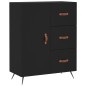 vidaXL Highboard Schwarz 69,5x34x180 cm Holzwerkstoff vidaXL Highboard Schwarz 69,5x34x180 cm Holzwerkstoff