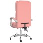 vidaXL Bürostuhl mit Massagefunktion Rosa Kunstleder vidaXL Bürostuhl mit Massagefunktion Rosa Kunstleder