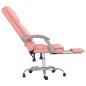 vidaXL Bürostuhl mit Massagefunktion Rosa Kunstleder vidaXL Bürostuhl mit Massagefunktion Rosa Kunstleder