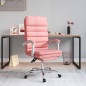 vidaXL Bürostuhl mit Massagefunktion Rosa Kunstleder vidaXL Bürostuhl mit Massagefunktion Rosa Kunstleder
