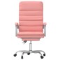 vidaXL Bürostuhl mit Massagefunktion Rosa Kunstleder vidaXL Bürostuhl mit Massagefunktion Rosa Kunstleder