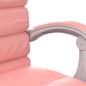 vidaXL Bürostuhl mit Massagefunktion Rosa Kunstleder vidaXL Bürostuhl mit Massagefunktion Rosa Kunstleder