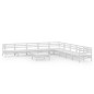 vidaXL 10-tlg. Garten-Lounge-Set Massivholz Kiefer Weiß vidaXL 10-tlg. Garten-Lounge-Set Massivholz Kiefer Weiß