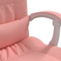 vidaXL Bürostuhl mit Massagefunktion Rosa Kunstleder vidaXL Bürostuhl mit Massagefunktion Rosa Kunstleder