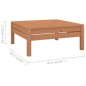vidaXL 12-tlg. Garten-Lounge-Set Massivholz Kiefer Honigbraun vidaXL 12-tlg. Garten-Lounge-Set Massivholz Kiefer Honigbraun