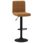 vidaXL Barhocker 2 Stk. Braun Samt vidaXL Barhocker 2 Stk. Braun Samt