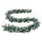 vidaXL Weihnachtsgirlande mit LED-Lichtern Grün 5,2 m PVC vidaXL Weihnachtsgirlande mit LED-Lichtern Grün 5,2 m PVC