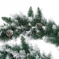 vidaXL Weihnachtsgirlande mit LED-Lichtern Grün 5,2 m PVC vidaXL Weihnachtsgirlande mit LED-Lichtern Grün 5,2 m PVC