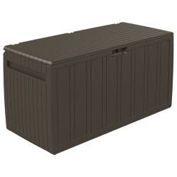 vidaXL Kissenbox Braun 117x45,5x57,5 cm 270 L