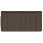vidaXL Kissenbox Braun 117x45,5x57,5 cm 270 L vidaXL Kissenbox Braun 117x45,5x57,5 cm 270 L