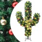 vidaXL Weihnachtsdeko Kaktus mit Ständer und LED Grün 180 cm PVC vidaXL Weihnachtsdeko Kaktus mit Ständer und LED Grün 180 cm PVC