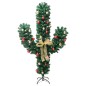 vidaXL Weihnachtsdeko Kaktus mit Ständer und LED Grün 180 cm PVC vidaXL Weihnachtsdeko Kaktus mit Ständer und LED Grün 180 cm PVC