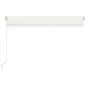 vidaXL Gelenkarmmarkise Einziehbar 400x350 cm Creme vidaXL Gelenkarmmarkise Einziehbar 400x350 cm Creme