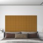 vidaXL Wandpaneele 12 Stk. Braun 60x15 cm Samt 1,08 m² vidaXL Wandpaneele 12 Stk. Braun 60x15 cm Samt 1,08 m²