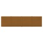 vidaXL Wandpaneele 12 Stk. Braun 60x15 cm Samt 1,08 m² vidaXL Wandpaneele 12 Stk. Braun 60x15 cm Samt 1,08 m²