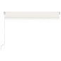 vidaXL Gelenkarmmarkise Einziehbar 450x300 cm Creme vidaXL Gelenkarmmarkise Einziehbar 450x300 cm Creme