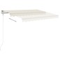 vidaXL Gelenkarmmarkise Einziehbar 450x300 cm Creme vidaXL Gelenkarmmarkise Einziehbar 450x300 cm Creme