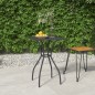 vidaXL Gartentisch Anthrazit 50x50x72 cm Stahlgitter vidaXL Gartentisch Anthrazit 50x50x72 cm Stahlgitter