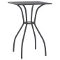 vidaXL Gartentisch Anthrazit 50x50x72 cm Stahlgitter vidaXL Gartentisch Anthrazit 50x50x72 cm Stahlgitter