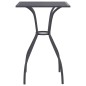 vidaXL Gartentisch Anthrazit 50x50x72 cm Stahlgitter vidaXL Gartentisch Anthrazit 50x50x72 cm Stahlgitter
