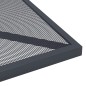 vidaXL Gartentisch Anthrazit 50x50x72 cm Stahlgitter vidaXL Gartentisch Anthrazit 50x50x72 cm Stahlgitter