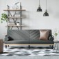 vidaXL Schlafsofa mit Armlehnen Dunkelgrau Stoff vidaXL Schlafsofa mit Armlehnen Dunkelgrau Stoff