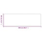 vidaXL Teppichläufer Sisal-Optik Sandfarben 80x250 cm vidaXL Teppichläufer Sisal-Optik Sandfarben 80x250 cm