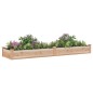 vidaXL Hochbeet mit Einsatz 240x60x25 cm Massivholz Tanne vidaXL Hochbeet mit Einsatz 240x60x25 cm Massivholz Tanne