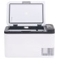 vidaXL Kühlbox mit Griff und Adapter Schwarz und Weiß 18 L PP & PE vidaXL Kühlbox mit Griff und Adapter Schwarz und Weiß 18 L PP & PE