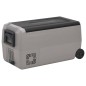 vidaXL Kühlbox mit Rollen und Adapter Schwarz & Grau 36 L PP & PE vidaXL Kühlbox mit Rollen und Adapter Schwarz & Grau 36 L PP & PE