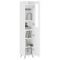 vidaXL Highboard Weiß 34,5x34x180 cm Holzwerkstoff vidaXL Highboard Weiß 34,5x34x180 cm Holzwerkstoff