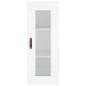 vidaXL Highboard Weiß 34,5x34x180 cm Holzwerkstoff vidaXL Highboard Weiß 34,5x34x180 cm Holzwerkstoff