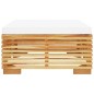 vidaXL 2-tlg. Garten-Lounge-Set Massivholz Teak vidaXL 2-tlg. Garten-Lounge-Set Massivholz Teak