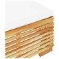 vidaXL 2-tlg. Garten-Lounge-Set Massivholz Teak vidaXL 2-tlg. Garten-Lounge-Set Massivholz Teak