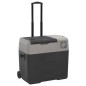 vidaXL Kühlbox mit Rollen und Adapter Schwarz & Grau 50 L Polypropylen vidaXL Kühlbox mit Rollen und Adapter Schwarz & Grau 50 L Polypropylen