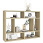 vidaXL Wandregal Sonoma-Eiche 75x16x55 cm Holzwerkstoff vidaXL Wandregal Sonoma-Eiche 75x16x55 cm Holzwerkstoff