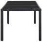 9-tlg. Garten-Essgruppe Poly Rattan Schwarz 9-tlg. Garten-Essgruppe Poly Rattan Schwarz