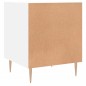 vidaXL Nachttische 2 Stk. Weiß 40x40x50 cm Holzwerkstoff vidaXL Nachttische 2 Stk. Weiß 40x40x50 cm Holzwerkstoff