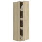 vidaXL Apothekerschrank Sonoma-Eiche 30x42,5x150 cm Holzwerkstoff vidaXL Apothekerschrank Sonoma-Eiche 30x42,5x150 cm Holzwerkstoff