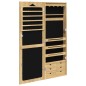 vidaXL Schmuckschrank mit Spiegel Wandmontage 37,5x10x106 cm vidaXL Schmuckschrank mit Spiegel Wandmontage 37,5x10x106 cm