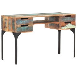 vidaXL Schreibtisch 118x48x75 cm Recyceltes Massivholz  