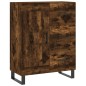vidaXL Highboard Räuchereiche 69,5x34x180 cm Holzwerkstoff vidaXL Highboard Räuchereiche 69,5x34x180 cm Holzwerkstoff