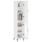 vidaXL Highboard Weiß 34,5x34x180 cm Holzwerkstoff vidaXL Highboard Weiß 34,5x34x180 cm Holzwerkstoff